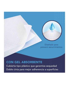 Set protector de cama predoblado Santa Julia 80 piezas