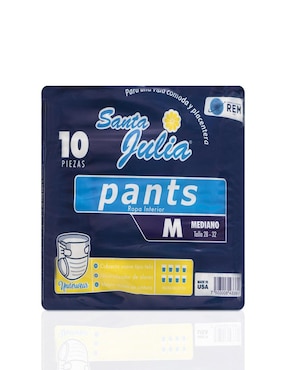 Set Pañales Tipo Calzón Para Adulto Santa Julia 80 Piezas