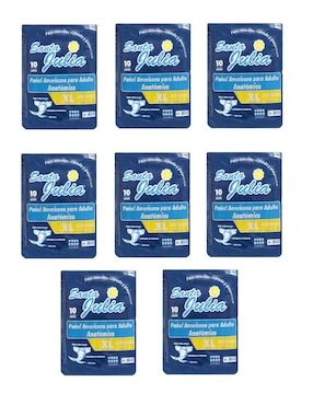 Set pañales para adulto Santa Julia 80 piezas