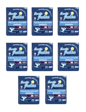 Set pañales para adulto Santa Julia 80 piezas