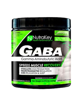 Suplemento Alimenticio Recuperador Nocturno NutraKey Gaba 41 Servicios