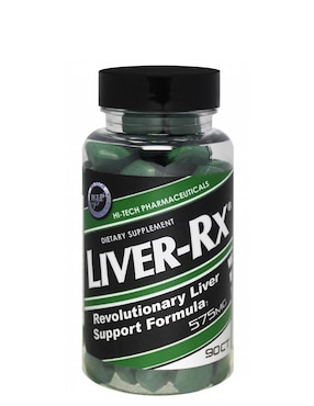 Suplementos alimenticios limpiador hepatico Hi-Tech Liver-Rx 90 tabletas