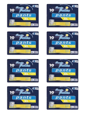 Set pañales tipo calzón para adulto Santa Julia 80 piezas