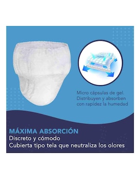 Set pañales tipo calzón para adulto Santa Julia 80 piezas