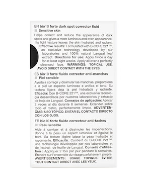 Crema anti-manchas para piel sensible Lullage Bio10 forte 30 ml
