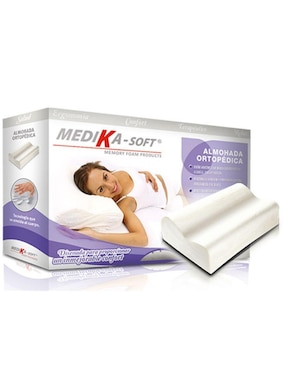Almohada Medika Soft ortopedica Memory Foam