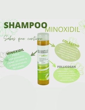 Shampoo para cabello con Minoxidil In Bellezza
