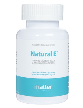 Vitamina E Natural 300UI (complejo de tocoferoles) Matter cápsulas