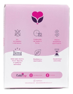 Copa menstrual Cuttiecup tipo B