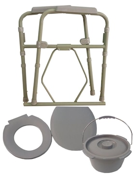 Silla cómodo Super Confort de acero esmaltado plegable