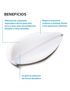 Crema facial recomendada para calmar y aliviar la piel día La Roche Posay Toleriane para piel sensible