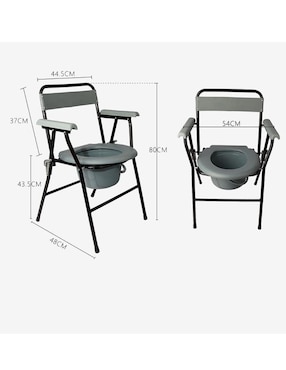 Silla portátil para baño Super Confort
