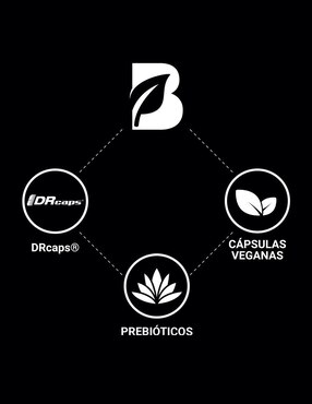 Suplemento Alimenticio Probióticos y Prebióticos B Life 60 Billion