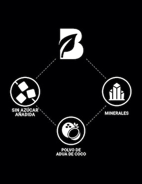 Suplemento Alimenticio B Life Electrolitos con Polvo de Agua de Coco