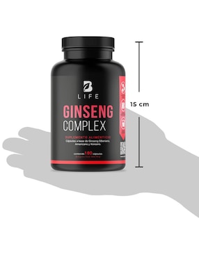 Suplemento Alimenticio B Life Ginseng de Tres Fuentes Premium