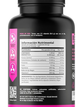 Suplemento Alimenticio B Life Equinácea con Ajo Negro Vitamina C