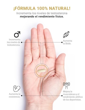 Suplemento Alimenticio B Life Testosterona Hombre