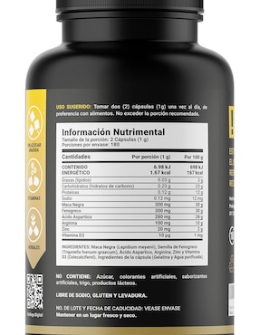 Suplemento Alimenticio B Life Testosterona Hombre
