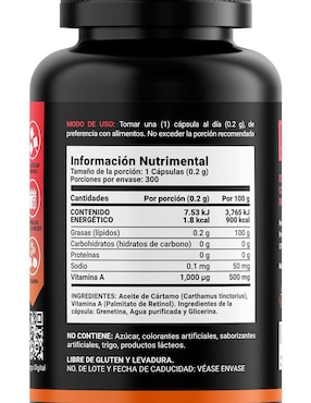 Suplemento Alimenticio B Life Vitamina A