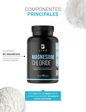 Suplemento Alimenticio B Life Cloruro de Magnesio