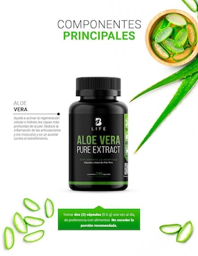 Suplemento Alimenticio B Life Extracto Puro de Aloe Vera