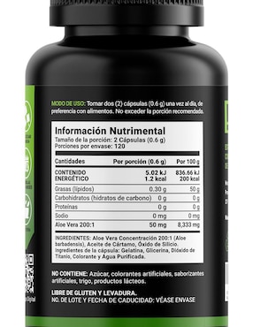 Suplemento Alimenticio B Life Extracto Puro de Aloe Vera