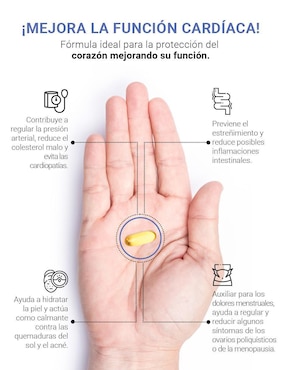 Suplemento Alimenticio B Life Omega 3 aceite de Linaza