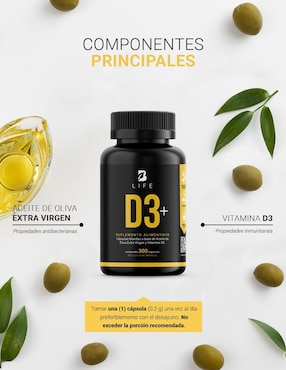 Suplemento Alimenticio B Life Vitamina D3