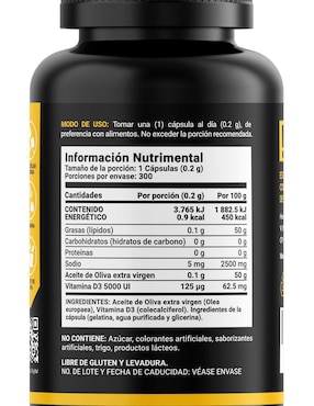 Suplemento Alimenticio B Life Vitamina D3