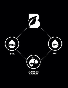 Suplemento Alimenticio B Life Omega 3 Salmón Epa Dha