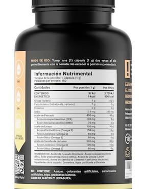 Suplemento Alimenticio B Life Omega 369