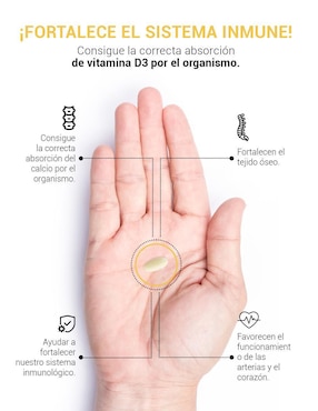 Suplemento Alimenticio B Life D3 y K2