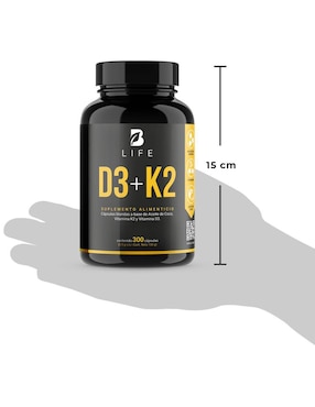 Suplemento Alimenticio B Life D3 y K2