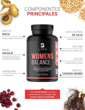Suplemento Alimenticio B Life Balance Hormonal