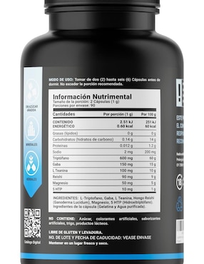 Suplemento Alimenticio B Life Dormir con Triptófano