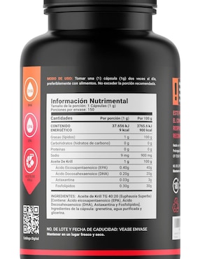 Suplemento Alimenticio B Life Aceite de Krill Oil
