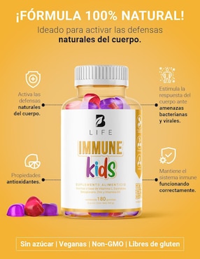 Suplemento alimenticio B Life sabor dulce