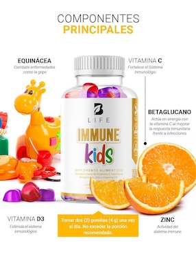 Suplemento alimenticio B Life sabor dulce