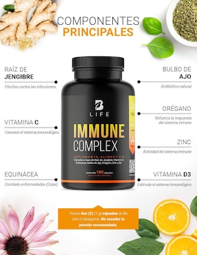 Suplemento Alimenticio B Life para el Sistema Inmune