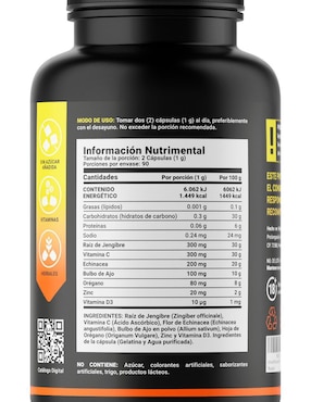 Suplemento Alimenticio B Life para el Sistema Inmune