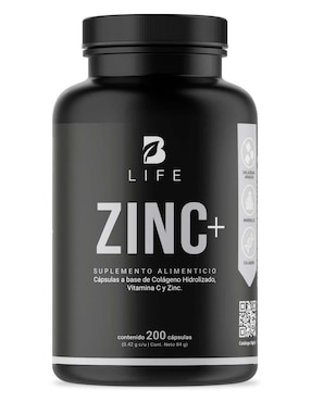 Suplemento Alimenticio B Life Zinc Con Colágeno