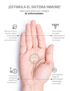 Suplemento Alimenticio B Life Zinc con Colágeno