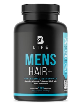 Suplemento Alimenticio B Life Vitaminas Cabello Y Barba Para Hombre