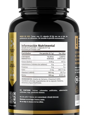Suplemento Alimenticio B Life Vitamina E más Biotin