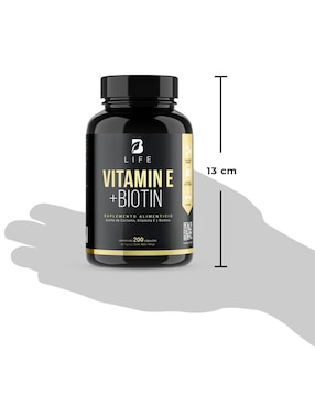 Suplemento Alimenticio B Life Vitamina E más Biotin