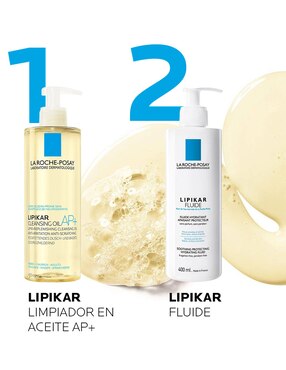 Limpiador corporal Cleansing Oil AP+ La Roche Posay Lipikar para purificar