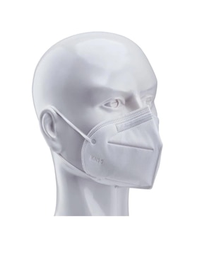 Cubrebocas KN95 HM unisex 100 piezas