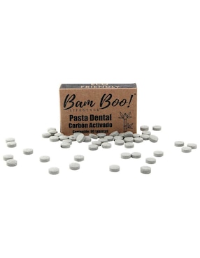 Set de Pasta Dental sólida Bam Boo Lifestyle 90 tabletas