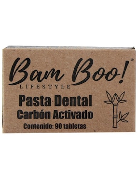 Set de Pasta Dental sólida Bam Boo Lifestyle 90 tabletas