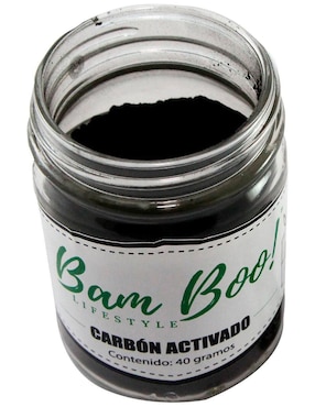Set de 8 frascos Bam Boo Lifestyle Carbón Activado en Polvo 40 g